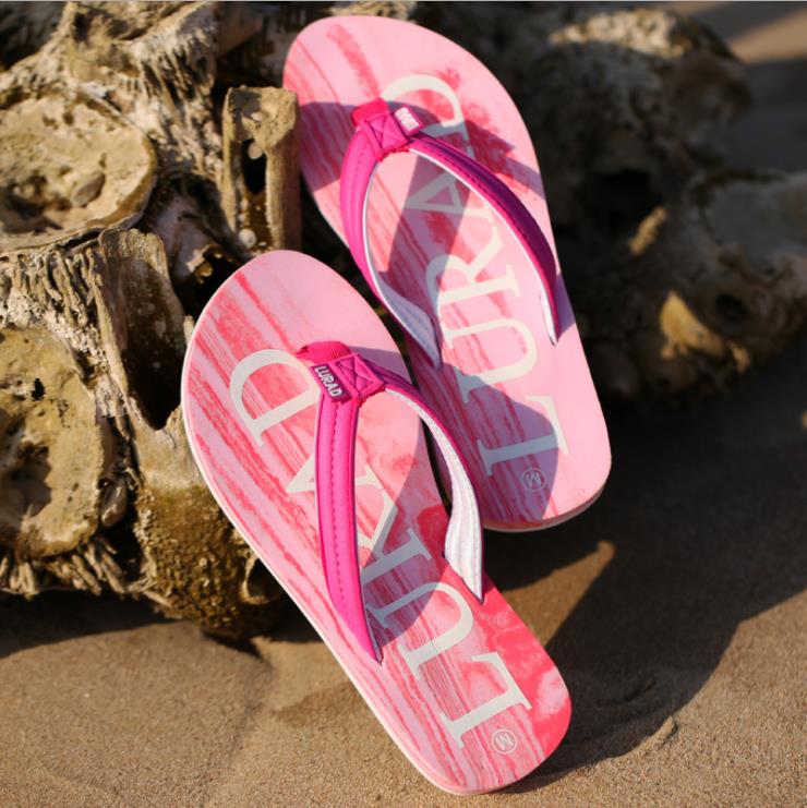 Fashion wood grain ladies flip flops | TNE Flip Flop Manufacturers